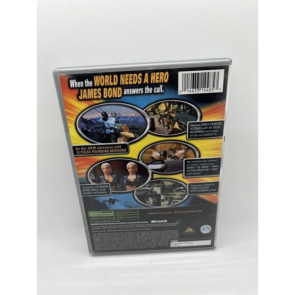 James Bond 007 in Agent Under Fire (Microsoft Xbox, 2002) Complete - TESTED - Picture 3 of 8